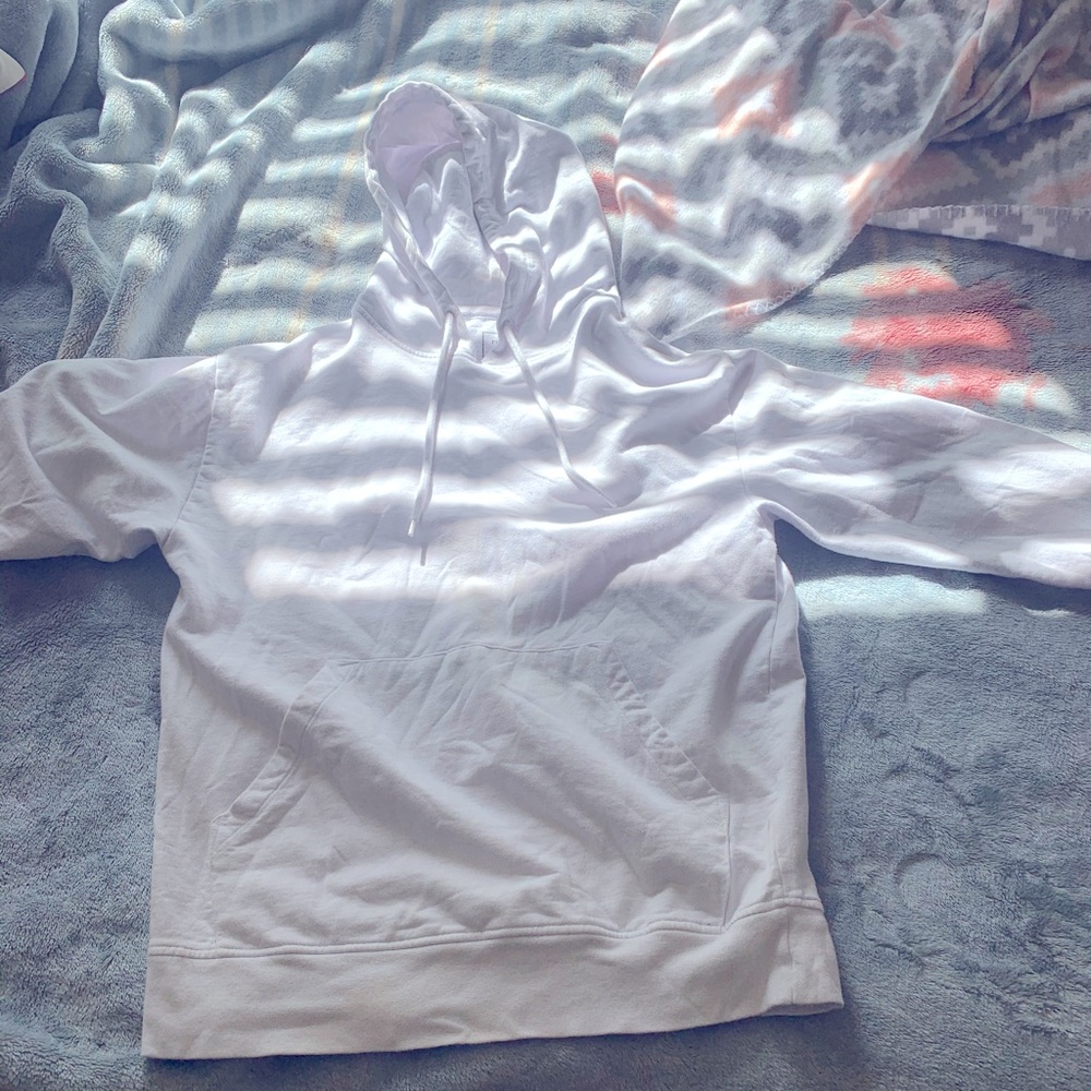 White hoodie
